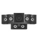 Bowers & Wilkins 606 & 607 S3 Surround Sound Speaker Package with ASW610 Subwoofer, Black