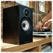 Bowers & Wilkins 606 & 607 S3 Surround Sound Speaker Package with ASW610 Subwoofer, Black lifestyle 1