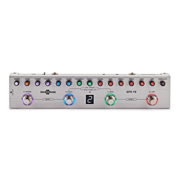 Guitar Multi Effects Pedal by Gear4music