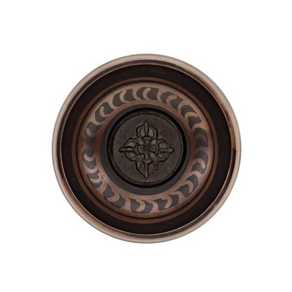 Gear4music Life Seven Piece Ornate Brass Singing Bowl Set
