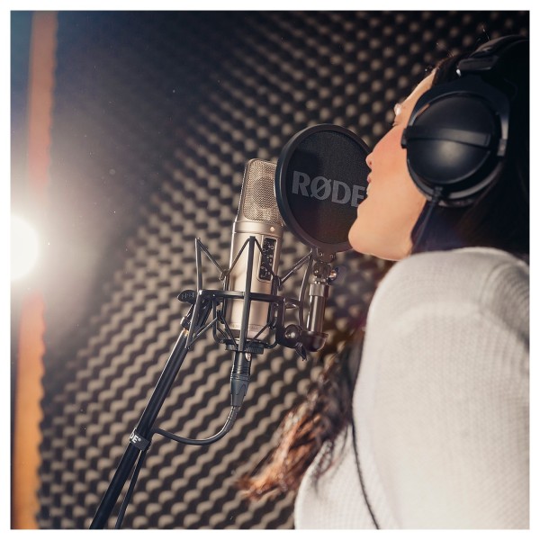 Rode NT2-A Studio Solution Pack - In Use