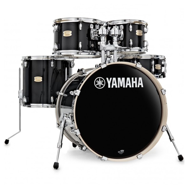 Yamaha Stage Custom Birch 20'' 5pc Shell Pack, Raven Black