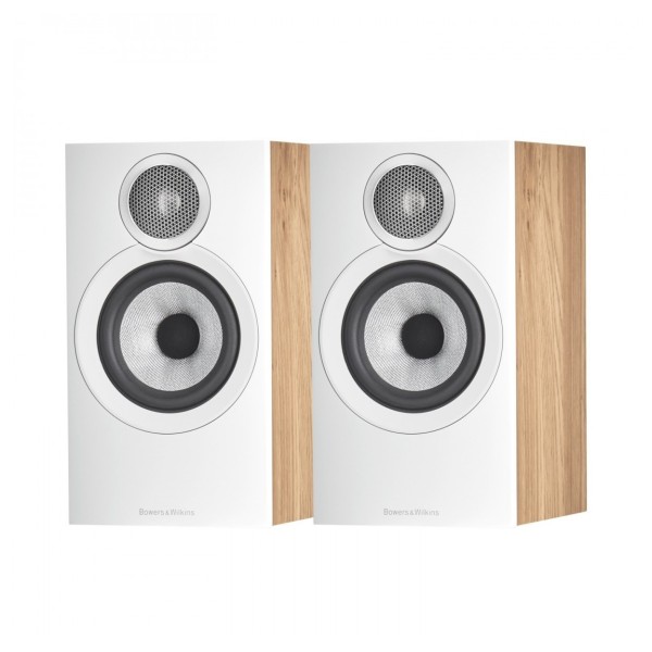 Bowers & Wilkins 606 & 607 S3 Surround Sound Speaker Package with ASW610 Subwoofer, Oak 
