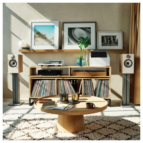 Bowers & Wilkins 606 & 607 S3 Surround Sound Speaker Package with ASW610 Subwoofer, Oak lifestyle 2 