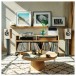 Bowers & Wilkins 606 & 607 S3 Surround Sound Speaker Package with ASW610 Subwoofer, Oak lifestyle 2 