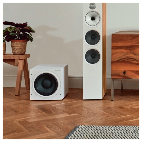 Bowers & Wilkins 606 & 607 S3 Surround Sound Speaker Package with ASW610 Subwoofer, Oak lifestyle 3