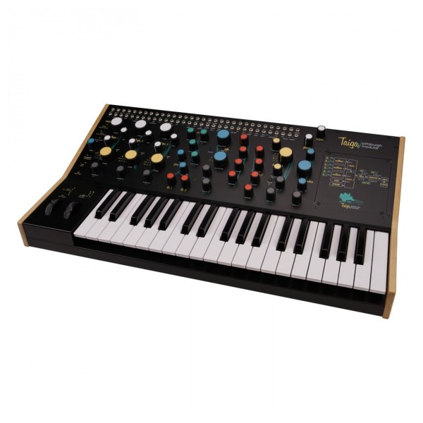 Pittsburgh Modular Taiga Keyboard Synthesizer - Angled