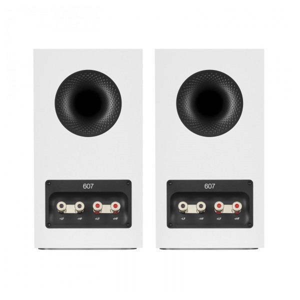 Bowers & Wilkins 606 & 607 S3 Surround Sound Speaker Package with ASW610 Subwoofer, White 3