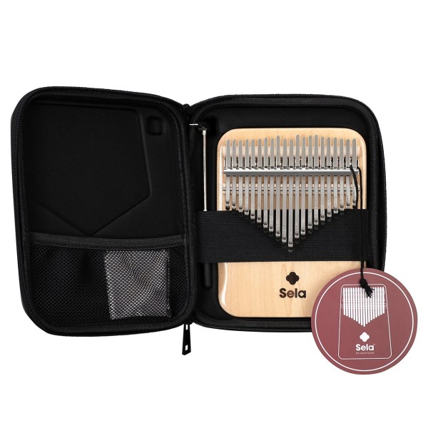 Sela Solid Kalimba 21, Maple