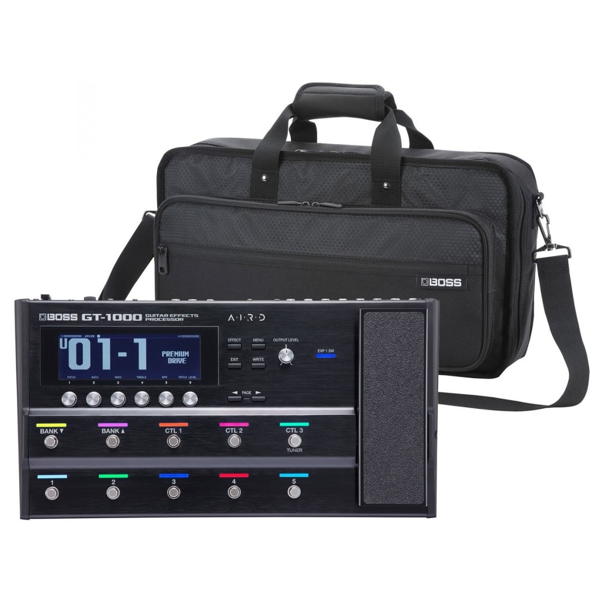 Click to view product details and reviews for Boss Gt 1000 Guitar Effects Processor With Bag.
