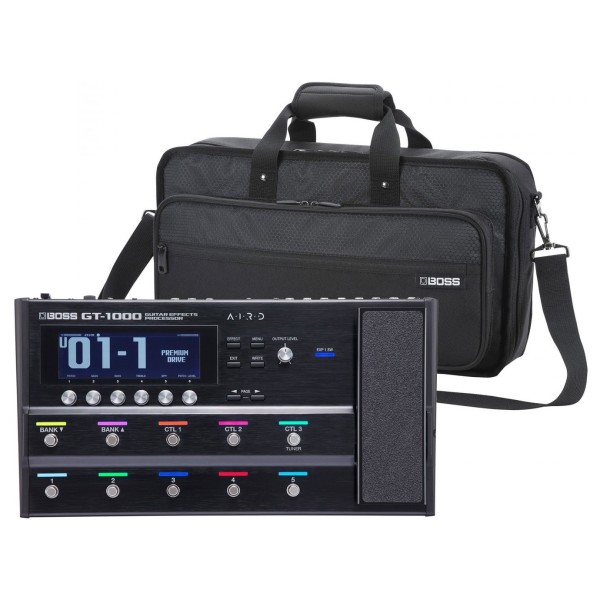 Boss GT-1000 Guitar Effects Processor with Bag