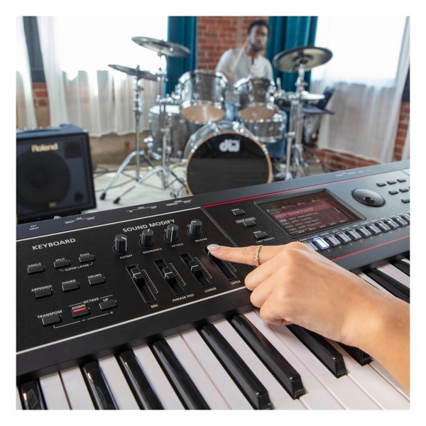 Roland Juno D-6 61 Key Portable Synthesizer - Lifestyle 4