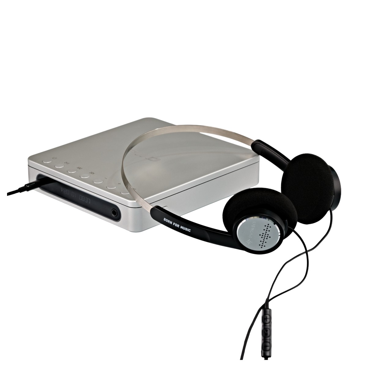 FiiO DM13 BT Portable CD Player Silver with Free FiiO Snowsky Wind Headphones