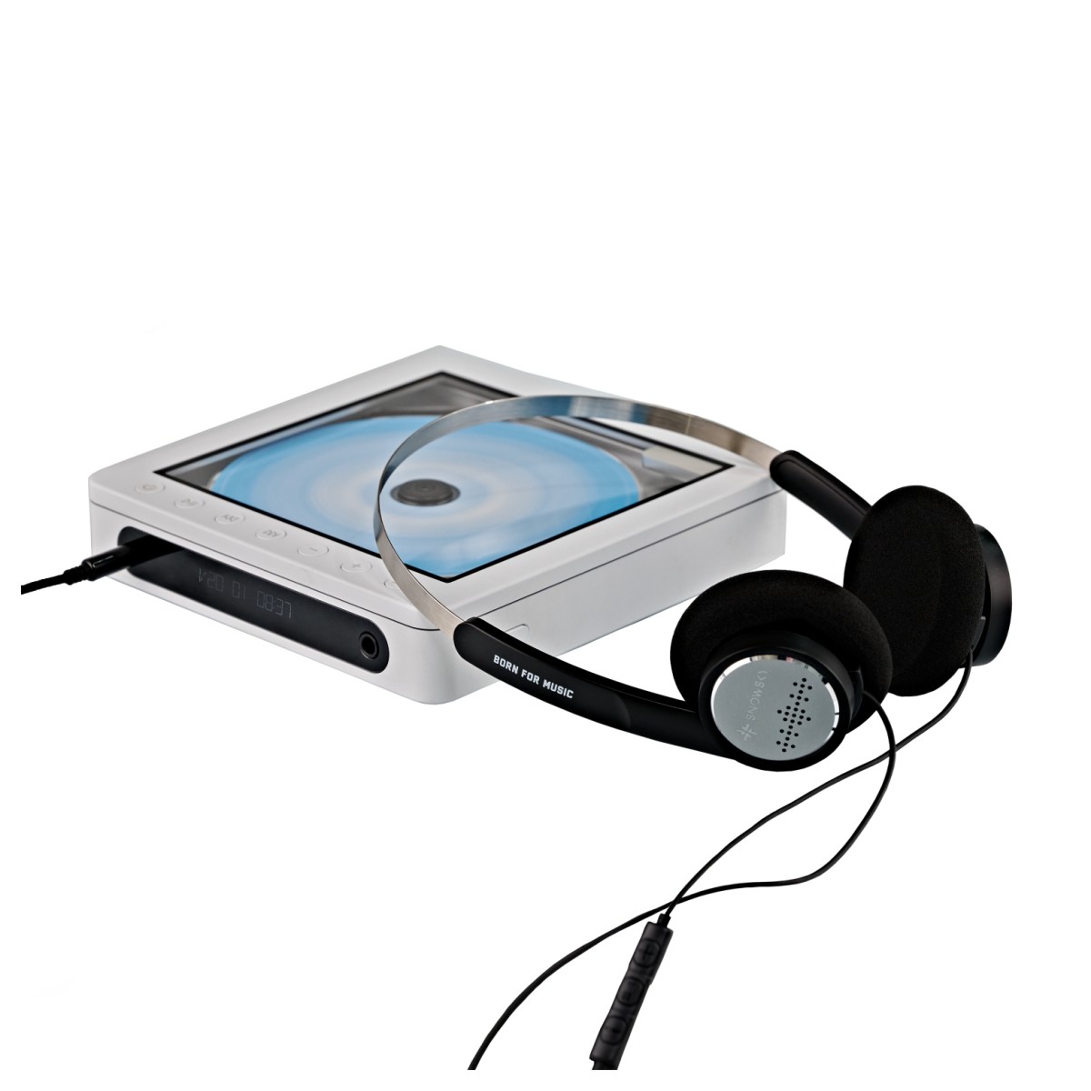 FiiO DM13 BT Portable CD Player Skylight White with Free FiiO Snowsky Wind Headphones