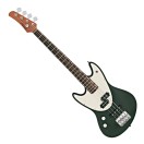 Hartwood Delta Left Handed Bass Guitar, Green - Nearly New