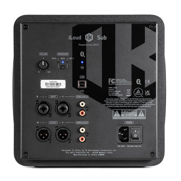 IK Multimedia iLoud Sub - Rear