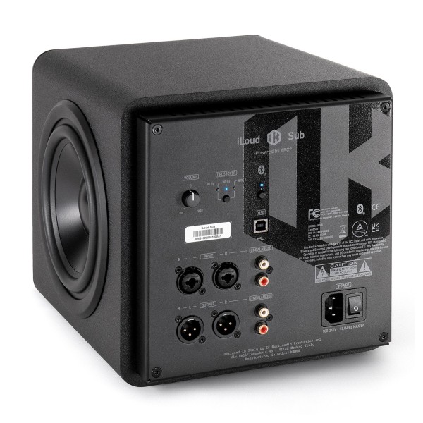 IK Multimedia iLoud Sub - Angled Rear