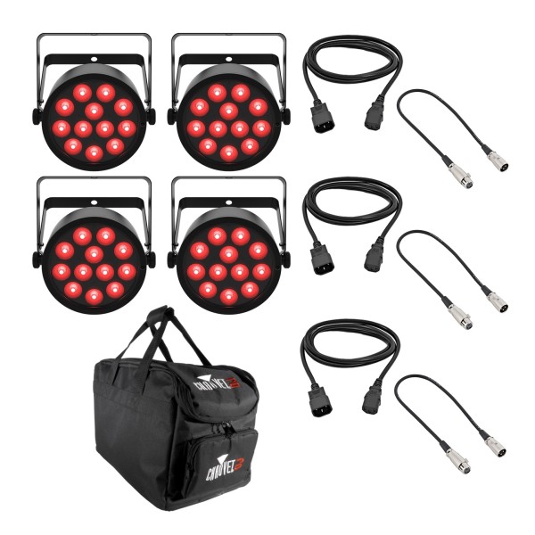 Chauvet DJ SlimPAR T12 ILS LED Par Can & Carry Bag Bundle