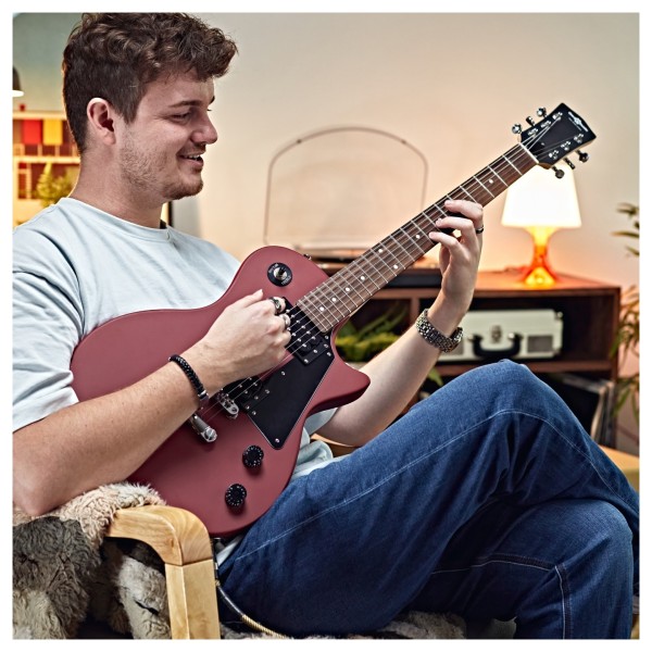 New Jersey Electric Guitar by Gear4music, Red
