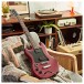 Brooklyn Left Handed Electric Guitar Red, 10W Guitar Amp & Accessory Pack
