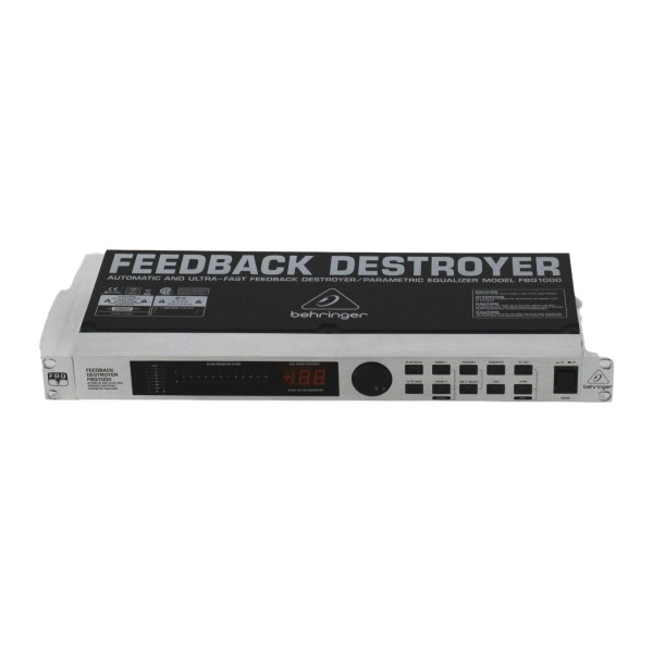 Behringer FBQ1000 Supressor de Feedback na Gear4Music.com