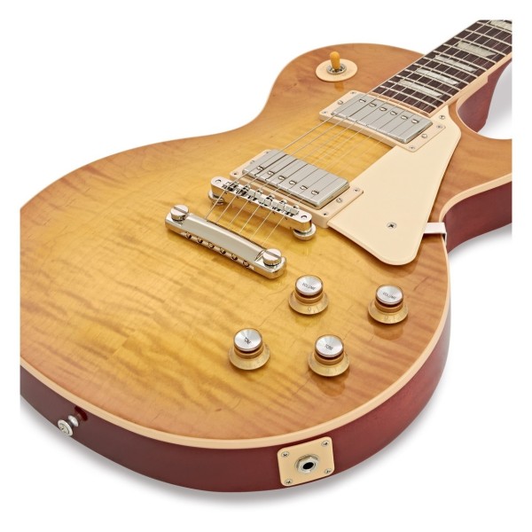 Gibson Les Paul Standard 60s Figured Top, Unburst w/ 3 Free Maestro Pedals - body