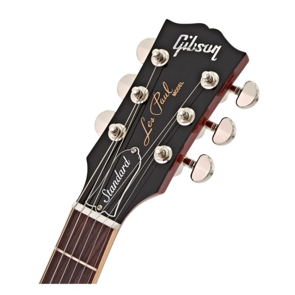 Gibson Les Paul Standard 60s Figured Top, Unburst w/ 3 Free Maestro Pedals - headstock