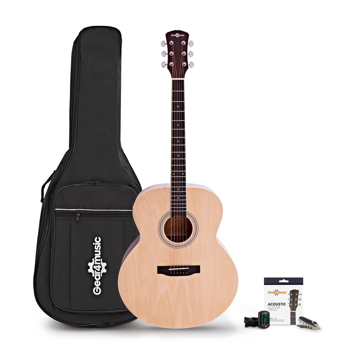 Click to view product details and reviews for Jumbo Electro Acoustic Guitar Accessory Pack By Gear4music Natural. Click to view product details and reviews for Jumbo Electro Acoustic Guitar Accessory Pack By Gear4music Natural.