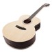 Jumbo Electro Acoustic Guitar Left Handed & Accessory Pack by Gear4music, Natural