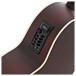 Jumbo Electro Acoustic Guitar Left Handed & Accessory Pack by Gear4music, Natural