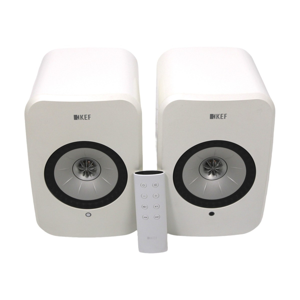KEF LSX Wireless Bookshelf Speakers (Pair) Gloss White – Secondhand