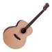 Jumbo Electro Acoustic Guitar & Accessory Pack by Gear4music, Natural