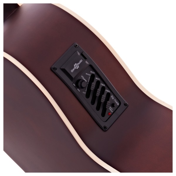 Jumbo Electro Acoustic Guitar & Accessory Pack by Gear4music, Natural