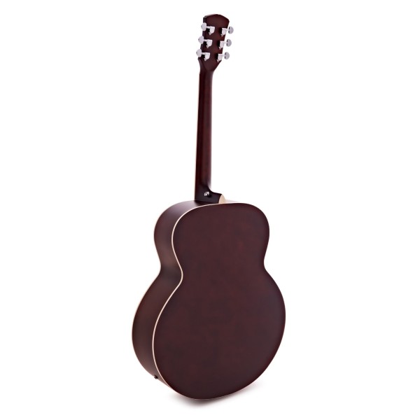Jumbo Electro Acoustic Guitar Natural, 15W Acoustic Amp & Accessory Pack