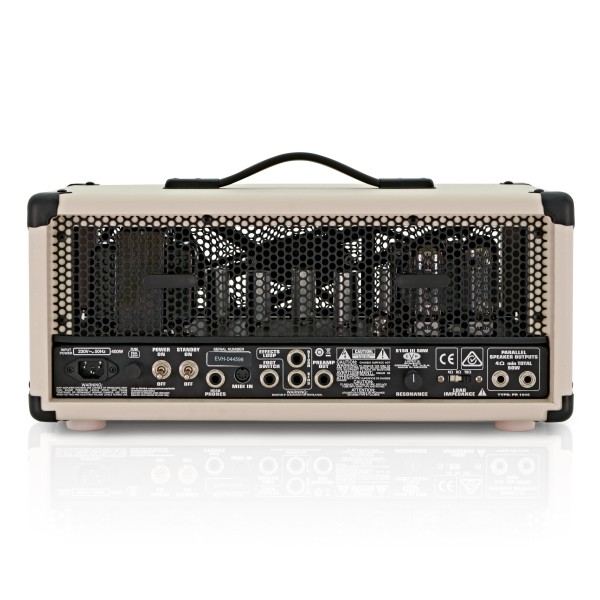 EVH 5150 III 6L6 50W Valve Head, Ivory back