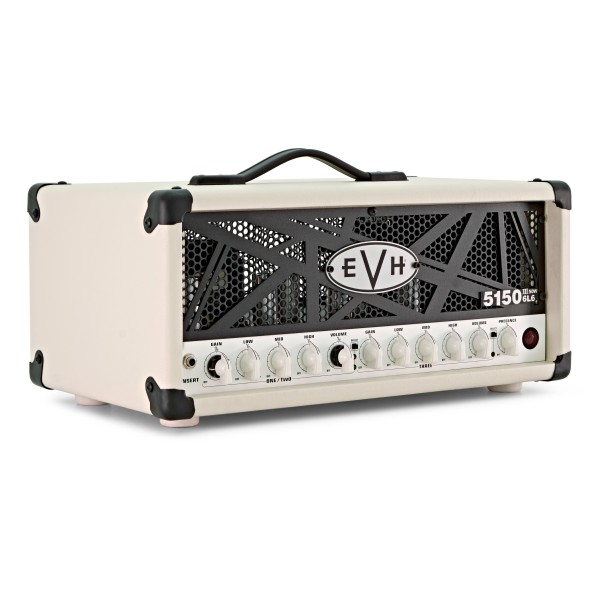 EVH 5150 III 6L6 50W Valve Head, Ivory angle