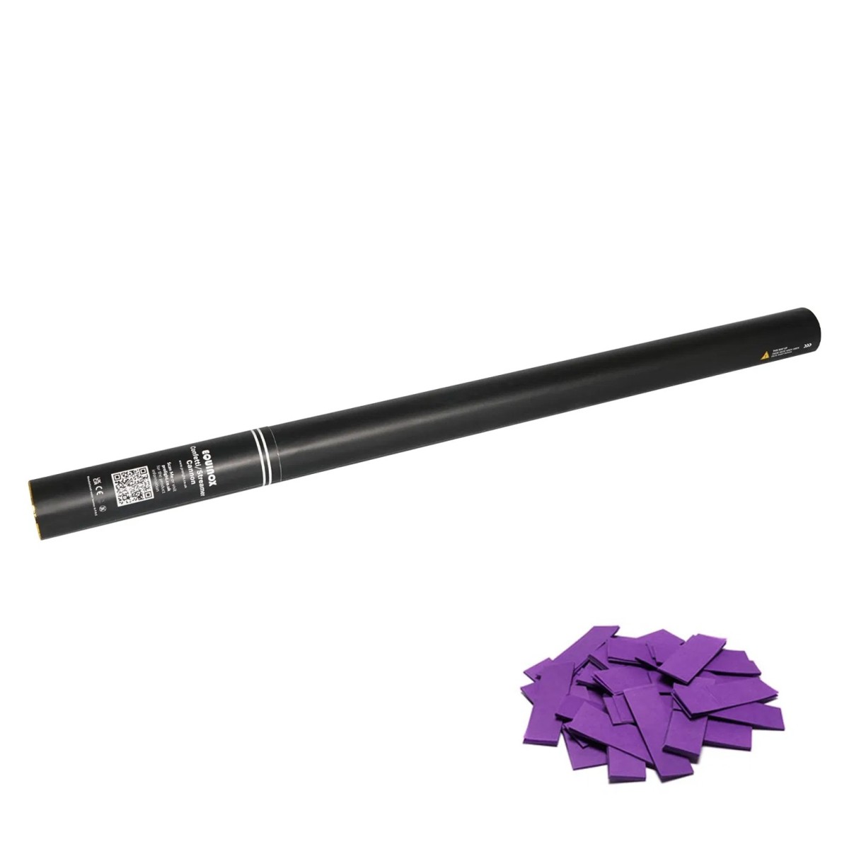 Click to view product details and reviews for 80cm Handheld Confetti Cannon Purple.