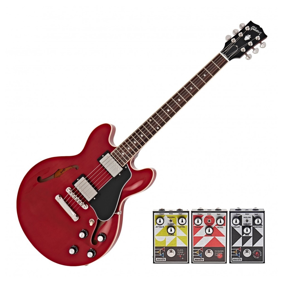 Click to view product details and reviews for Gibson Es 339 Cherry W 3 Free Maestro Pedals.