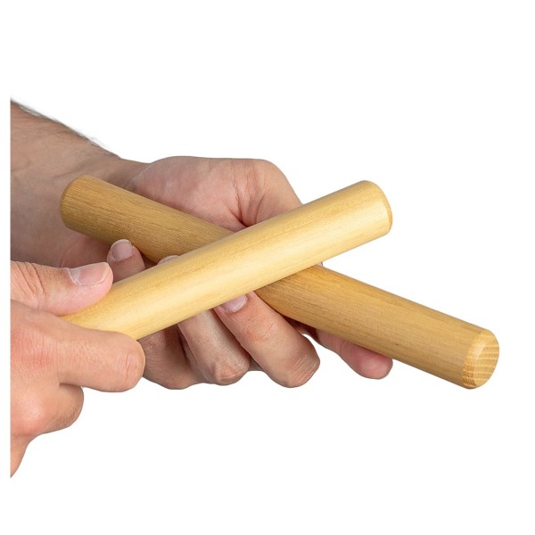 Sela 2-Tone Claves 25, Acacia