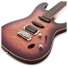 Ibanez SA460MBW, Sunset Purple Burst - body