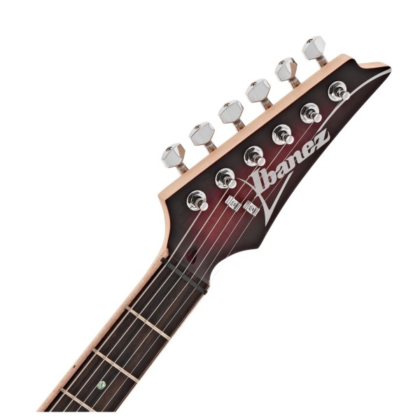 Ibanez SA460MBW, Sunset Purple Burst - headstock
