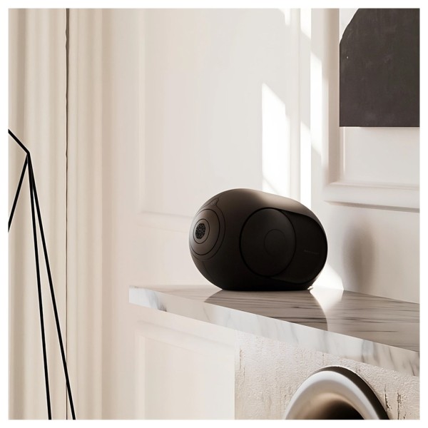 Devialet Phantom I 103dB Wireless Speaker (Single), Matte Black - Lifestyle Image