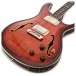 PRS SE Hollowbody II Piezo, Orange Tiger Smokeburst (2026) - body