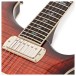 PRS SE Hollowbody II Piezo, Orange Tiger Smokeburst (2026) - upper frets