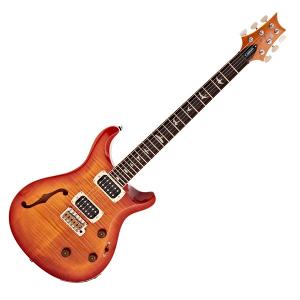 PRS SE Custom 24 Semi-Hollow Piezo, Vintage Sunburst (2026) at