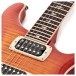 PRS SE Custom 24 Semi-Hollow Piezo, Vintage Sunburst (2026) - upper frets