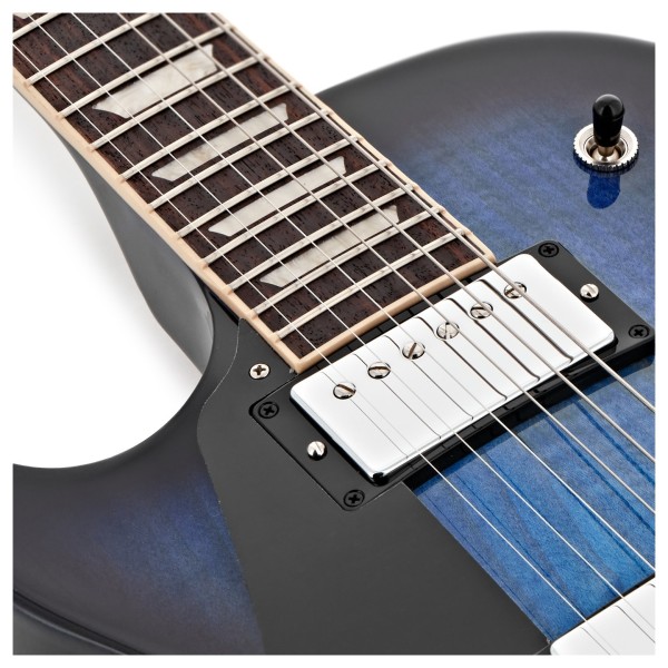 Gibson Les Paul Studio Left Handed, Blueberry Burst - upper frets