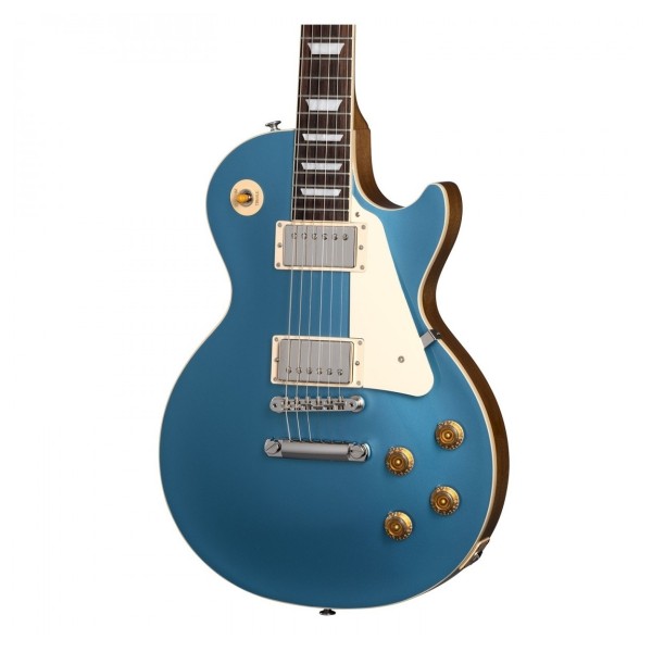 Gibson Les Paul Standard 60s Plain Top, Pelham Blue Top w/ 3 Free Maestro Pedals - body