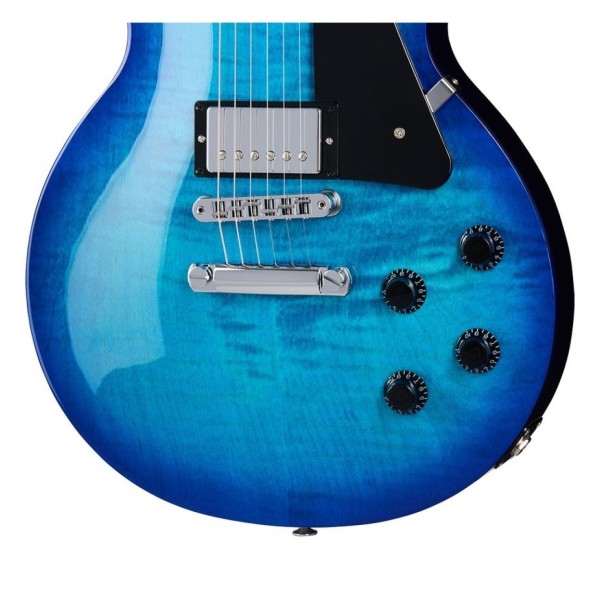 Gibson Les Paul Studio Session, Cobalt Burst w/ 3 Free Maestro Pedals - bridge
