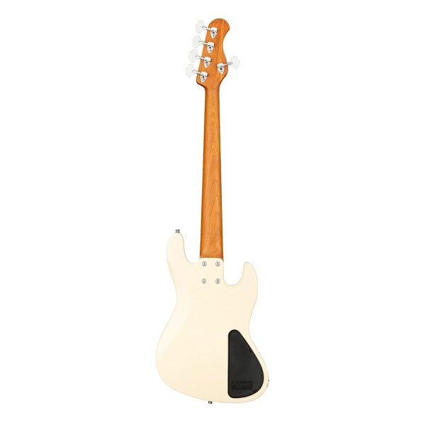Sadowsky MetroExpress Hybrid P/J 21 5 String Left Handed Bass, Solid Olympic White